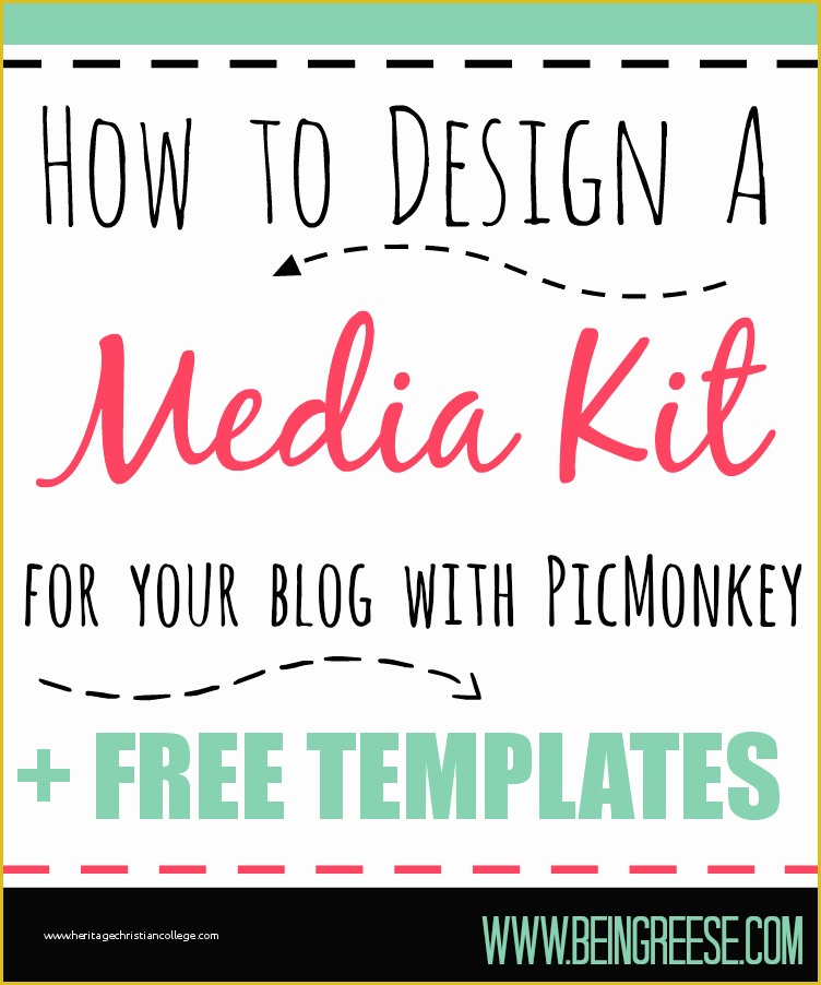 Free Press Kit Template Of How to Design A Free Media Kit for Your Blog Premade