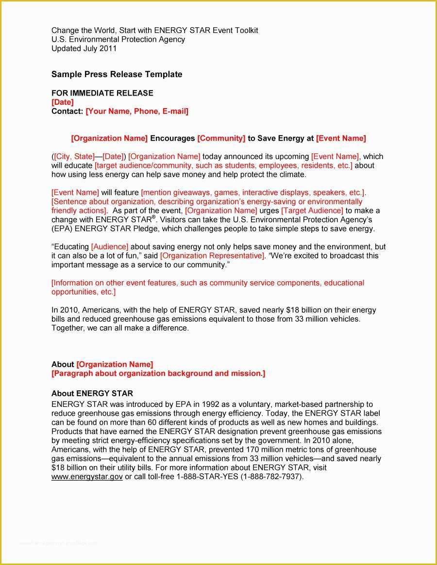 Free Press Release format Template Of 47 Free Press Release format Templates Examples & Samples