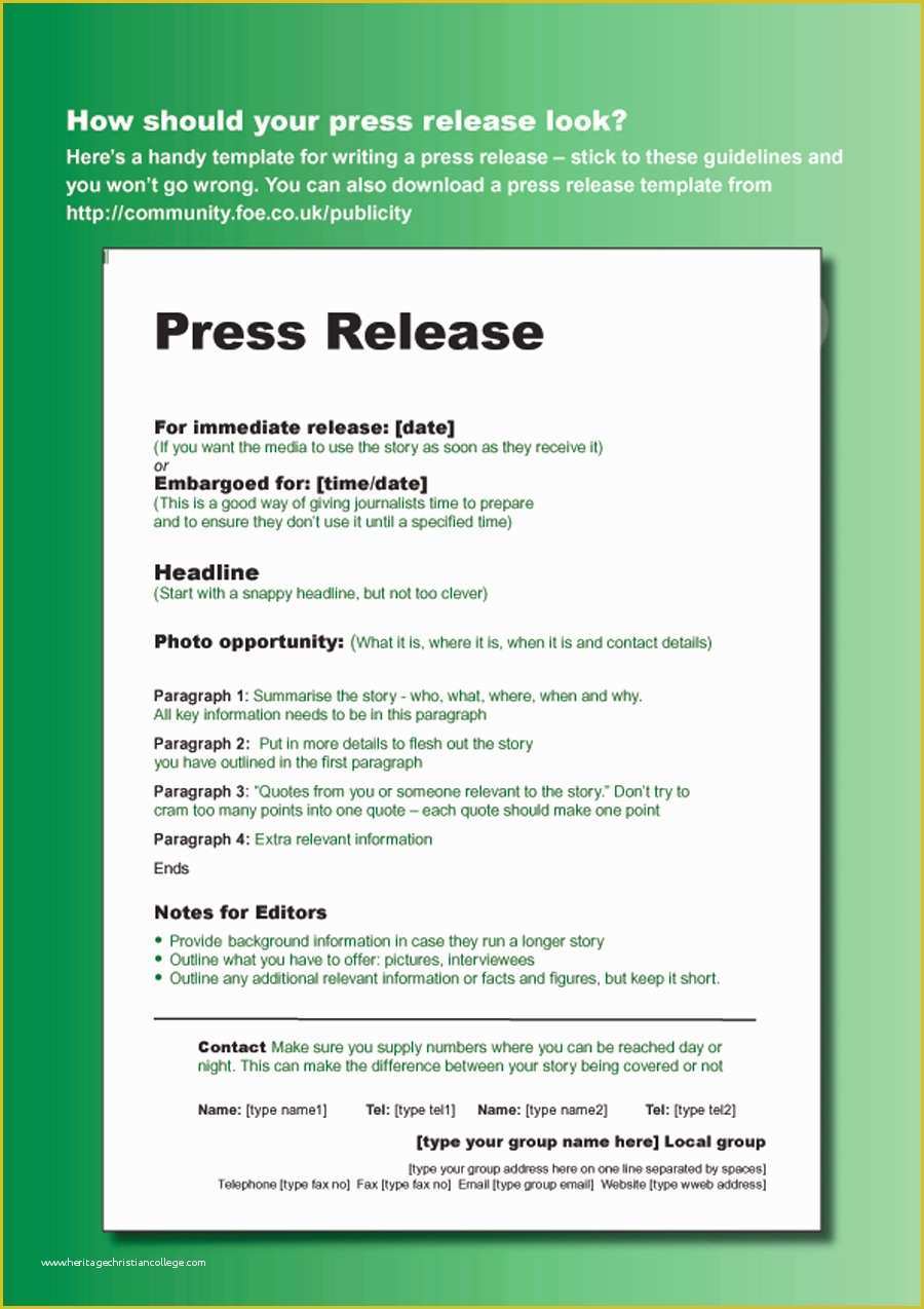 Free Press Release Template Of 47 Free Press Release format Templates Examples &amp; Samples