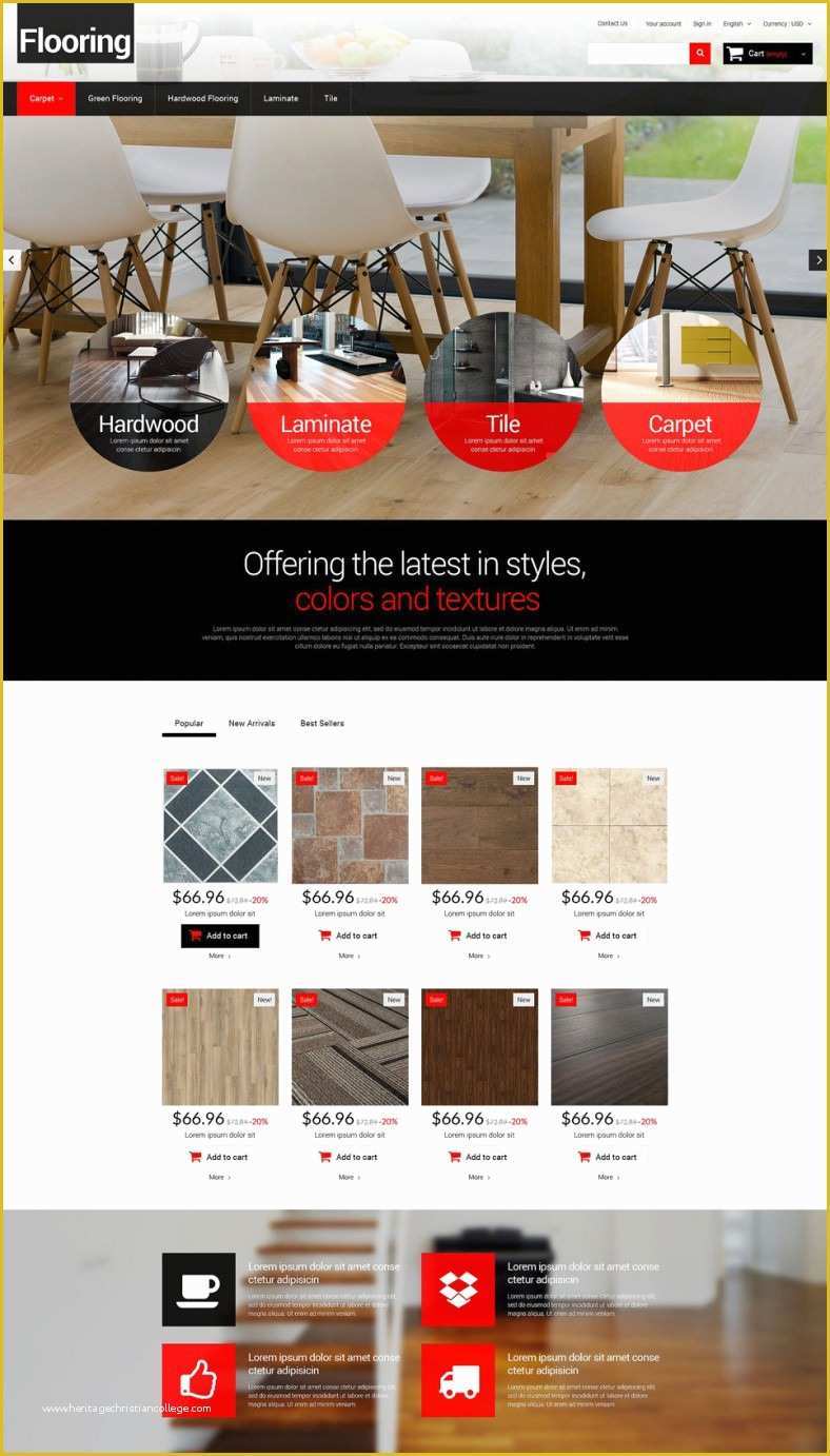 Free Prestashop Email Templates Of Flooring Prestashop Website Templates & themes