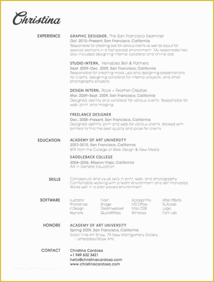 Free Pretty Resume Templates Of 27 Magnificent Cv Designs that Will Outshine All the