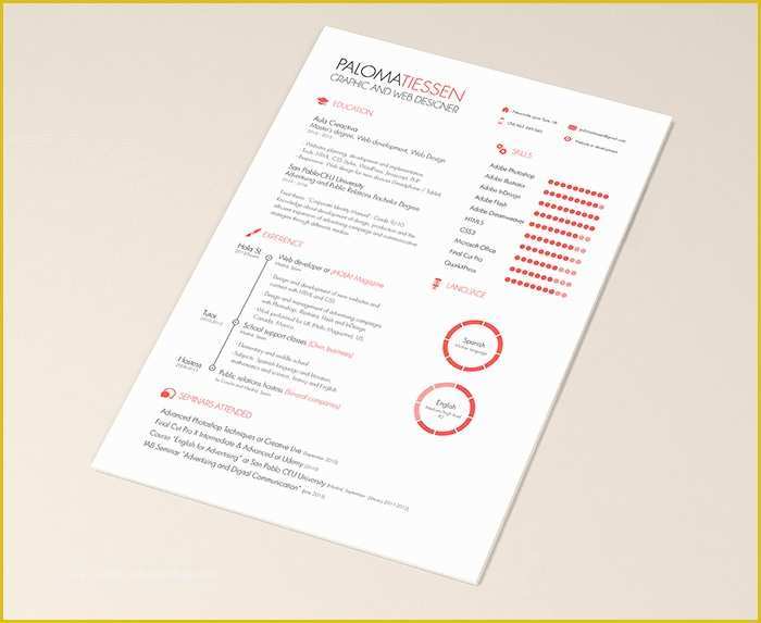 Free Pretty Resume Templates Of Free Beautiful Resume Templates to Download
