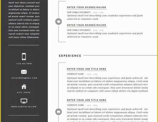 Free Pretty Resume Templates Of Free Download Creative Resume Templates Beautiful Creative