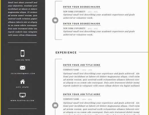 Free Pretty Resume Templates Of Free Download Creative Resume Templates Beautiful Creative