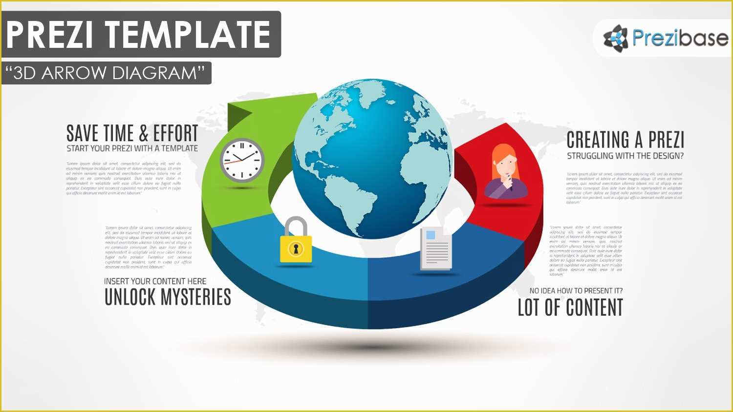 Free Prezi Templates Of Infographic &amp; Diagram Prezi Templates