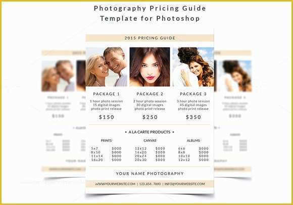 Free Pricing Template for Photographers Of Graphy Marketing Deals that Will Help You Succeed