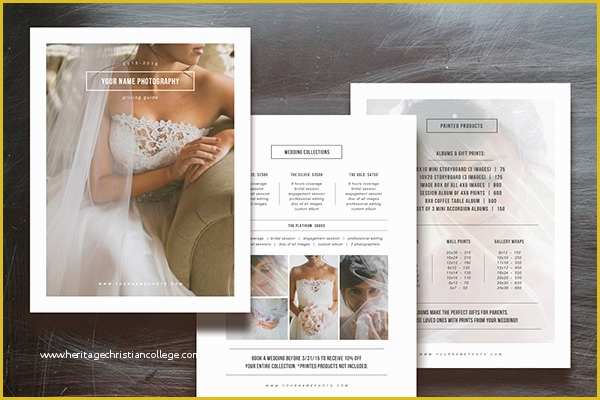 Free Pricing Template for Photographers Of Price List Template – 10 Free Word Excel Pdf format
