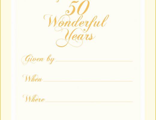 Free Printable 50th Wedding Anniversary Invitation Templates Of Anniversary Invitation Templates Free Printable