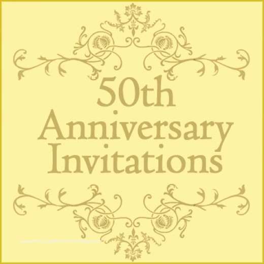 Free Printable 50th Wedding Anniversary Invitation Templates Of Free 50th Wedding Anniversary Invitations Templates