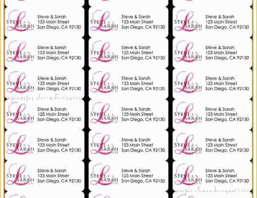 Free Printable Address Label Templates Of Address Label Templates Free Example Mughals