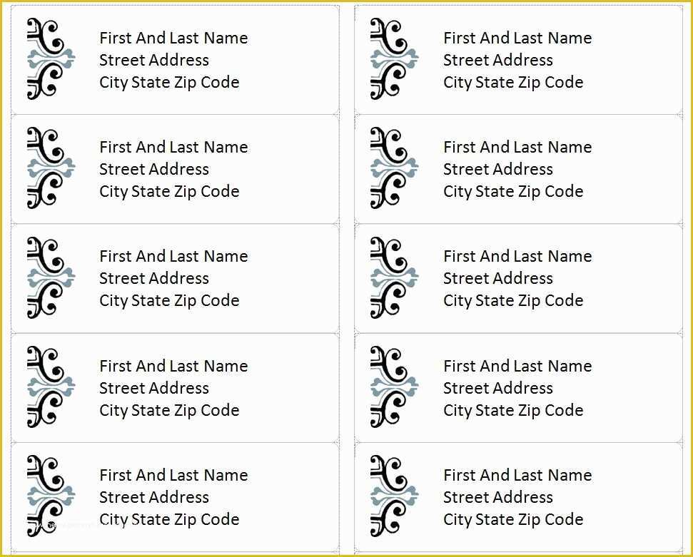 Free Printable Address Label Templates Of Free Avery Label Template 5162