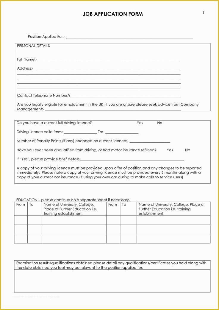 Free Printable Application for Employment Template Of Pin by Krysti Conway On Printables Pinterest
