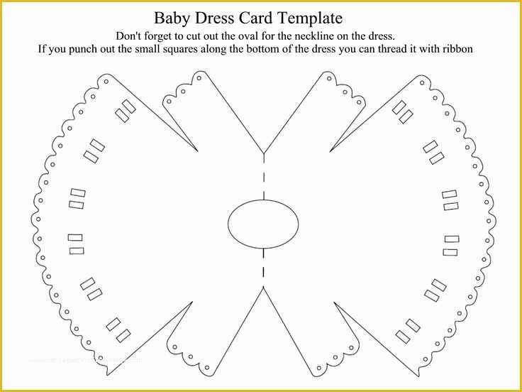 Free Printable Baby Cards Templates Of Baby Dress Card Templates Svg Files Pinterest