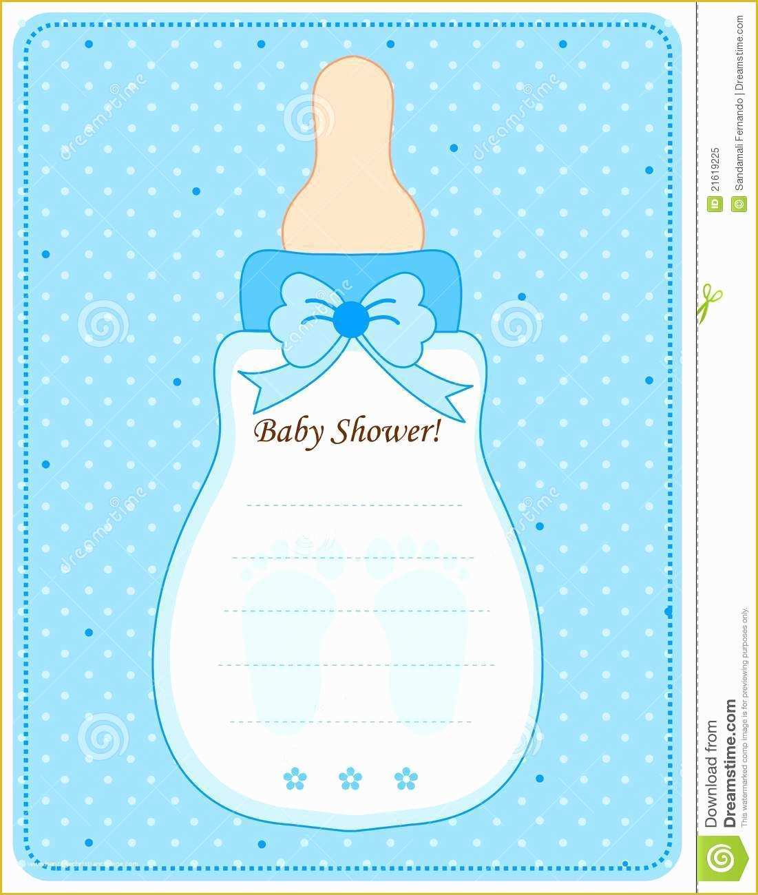 Free Printable Baby Shower Cards Templates Of Baby Bottle Invitation Template