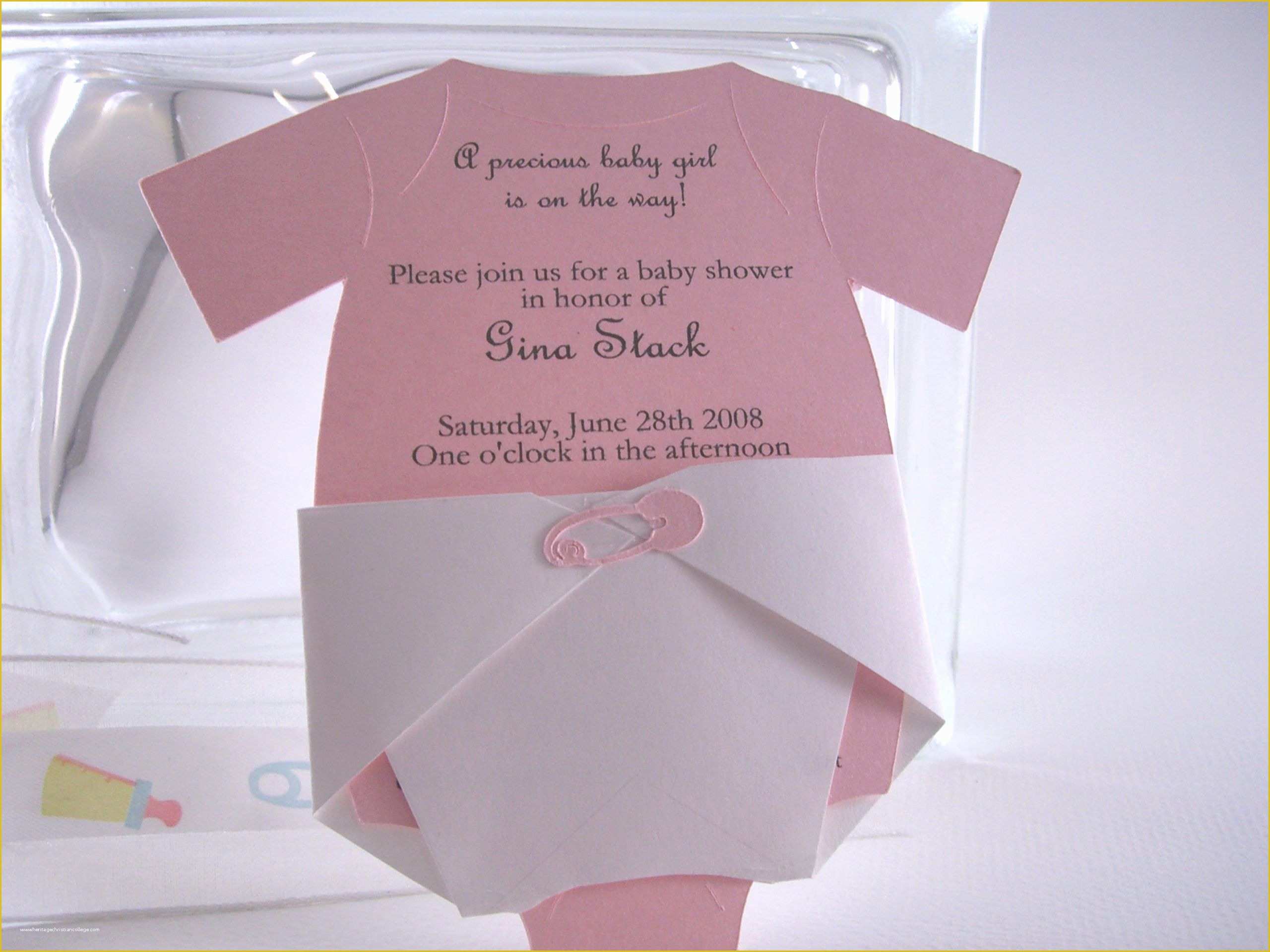 Free Printable Baby Shower Diaper Invitation Templates Of Onesie Diaper Invitation Baby Shower Ideas