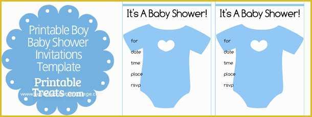 Free Printable Baby Shower Diaper Invitation Templates Of Printable Baby Boy Shower Invitations Template — Printable