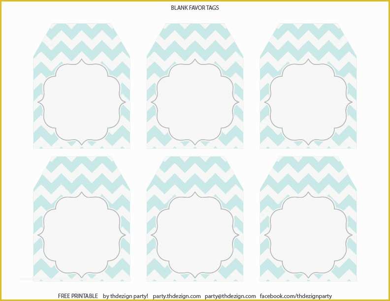 49 Free Printable Baby Shower Favor Tags Template