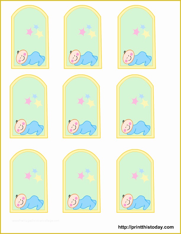 Free Printable Baby Shower Favor Tags Template Of Free Owl Baby Shower Favor Tags Templates