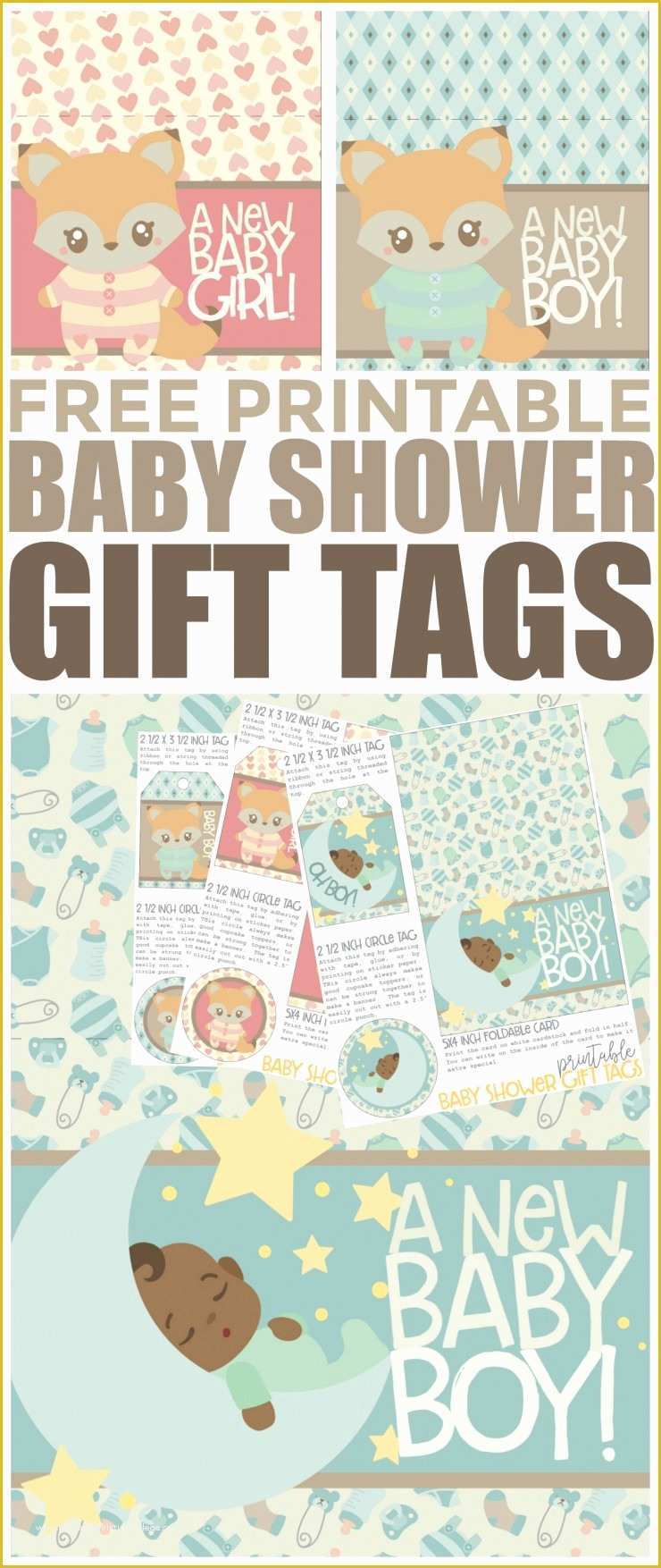 Free Printable Baby Shower Favor Tags Template Of Free Printable Baby Shower Gift Tags Frugal Mom Eh