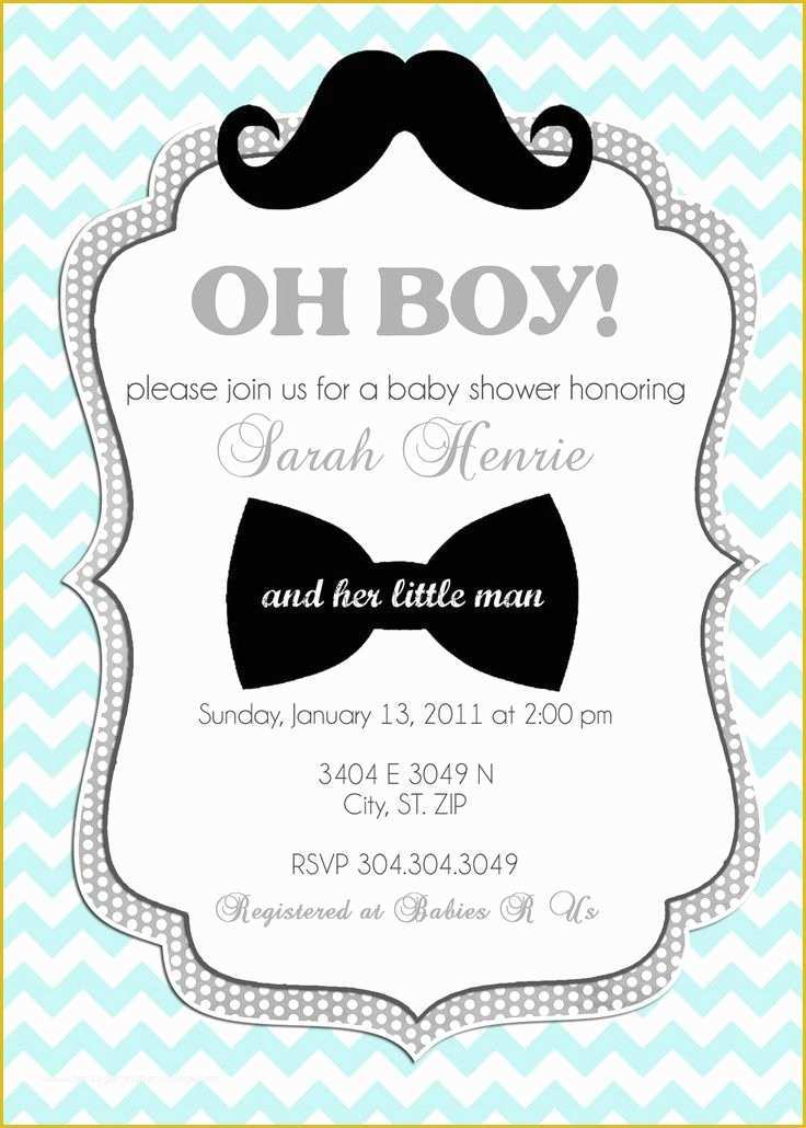 Free Printable Baby Shower Invitations Templates for Boys Of Baby Shower Printables Free Buscar Con Google