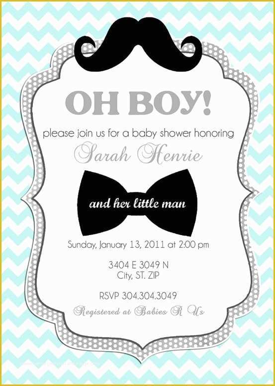 Free Printable Baby Shower Invitations Templates for Boys Of Free Printable Baby Shower Invitation Templates for Boys