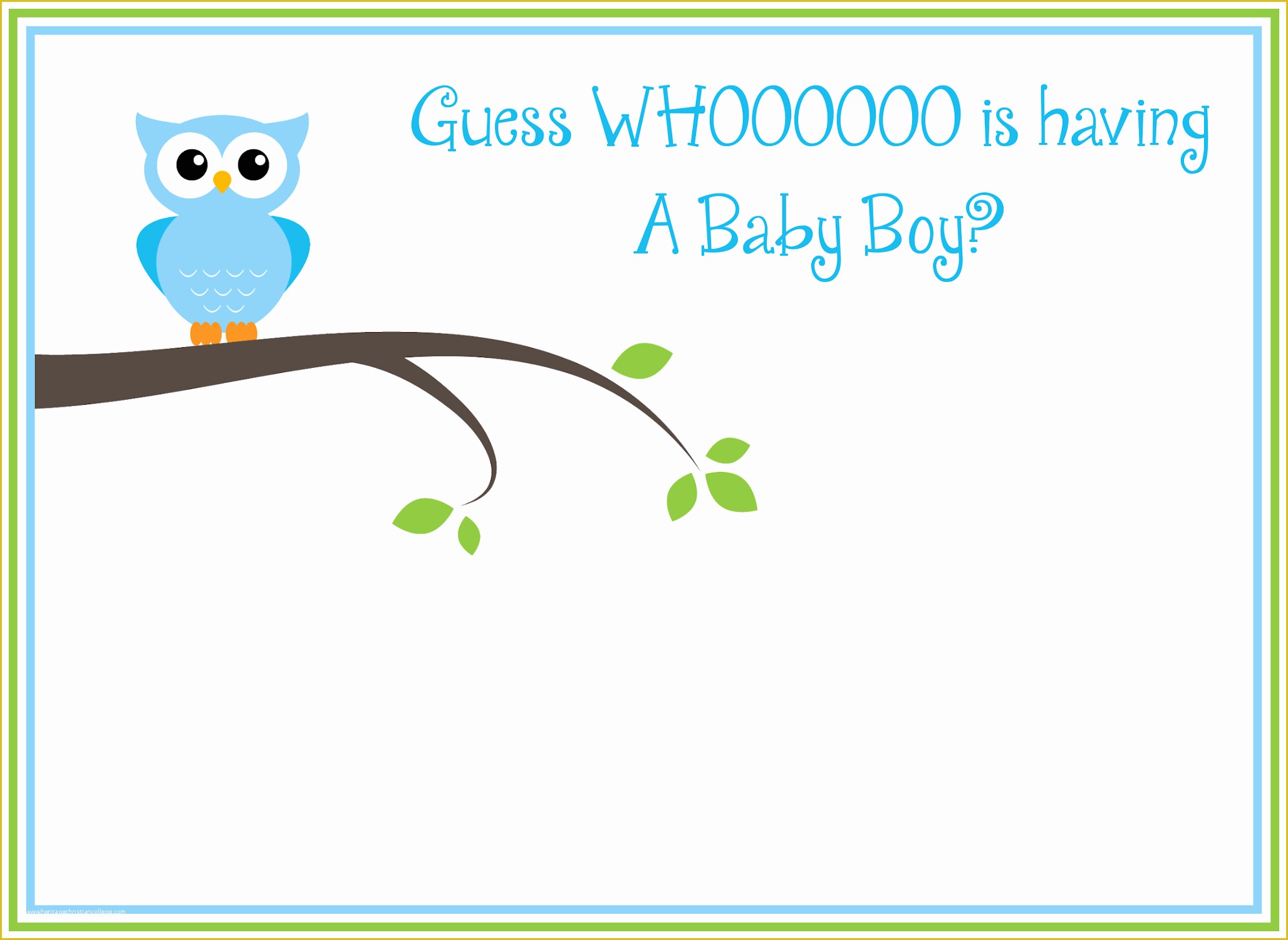 Free Printable Baby Shower Invitations Templates for Boys Of Free Printable Owl Baby Shower Invitations