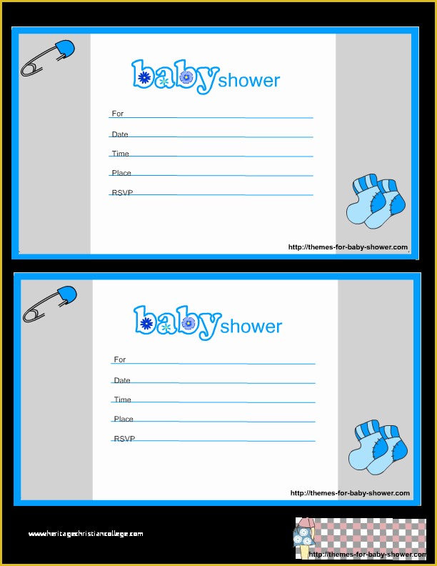 Free Printable Baby Shower Invitations Templates for Boys Of Templates Free Printable Baby Shower Invitations for Boys