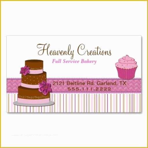 Free Printable Bakery Business Card Templates Of 520 Best Bakery Business Card Templates Images On