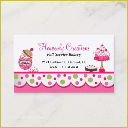 Free Printable Bakery Business Card Templates Of Premium Bakery 