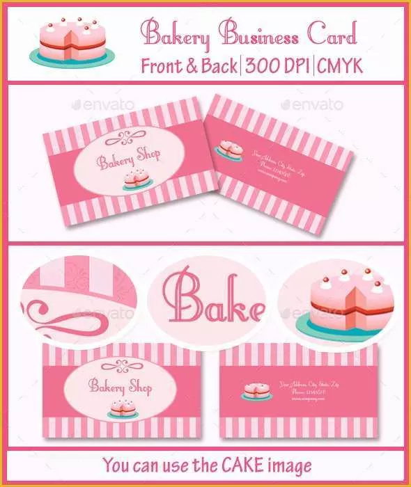 Free Printable Bakery Business Card Templates Of Bakery Shop Business Card by Artistmedia