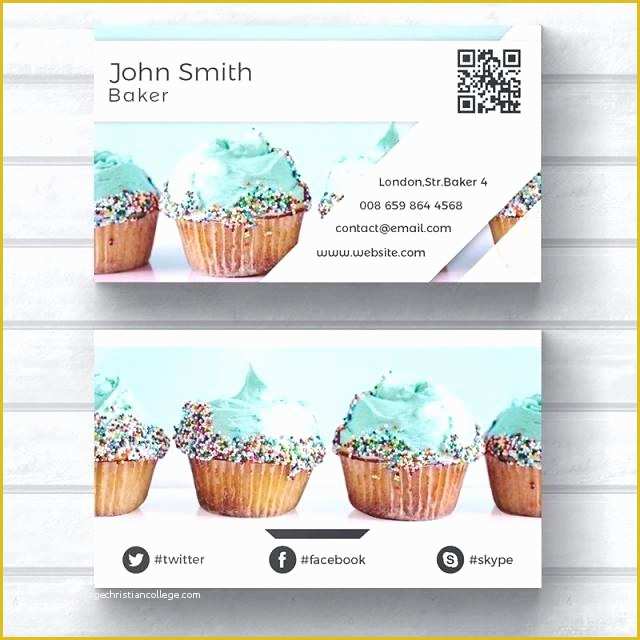 55 Free Printable Bakery Business Card Templates