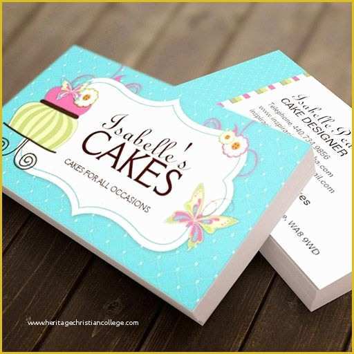 Free Printable Bakery Business Card Templates Of Best 25 Bakery Business Cards Ideas On Pinterest