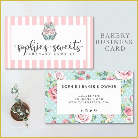 Free Printable Bakery Business Card Templates Of The 25 Best Bakery 