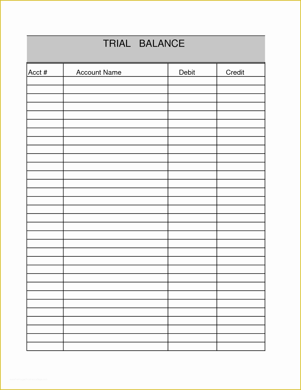 Free Printable Balance Sheet Template Of 17 Best Of Trial Balance Worksheet Accounting