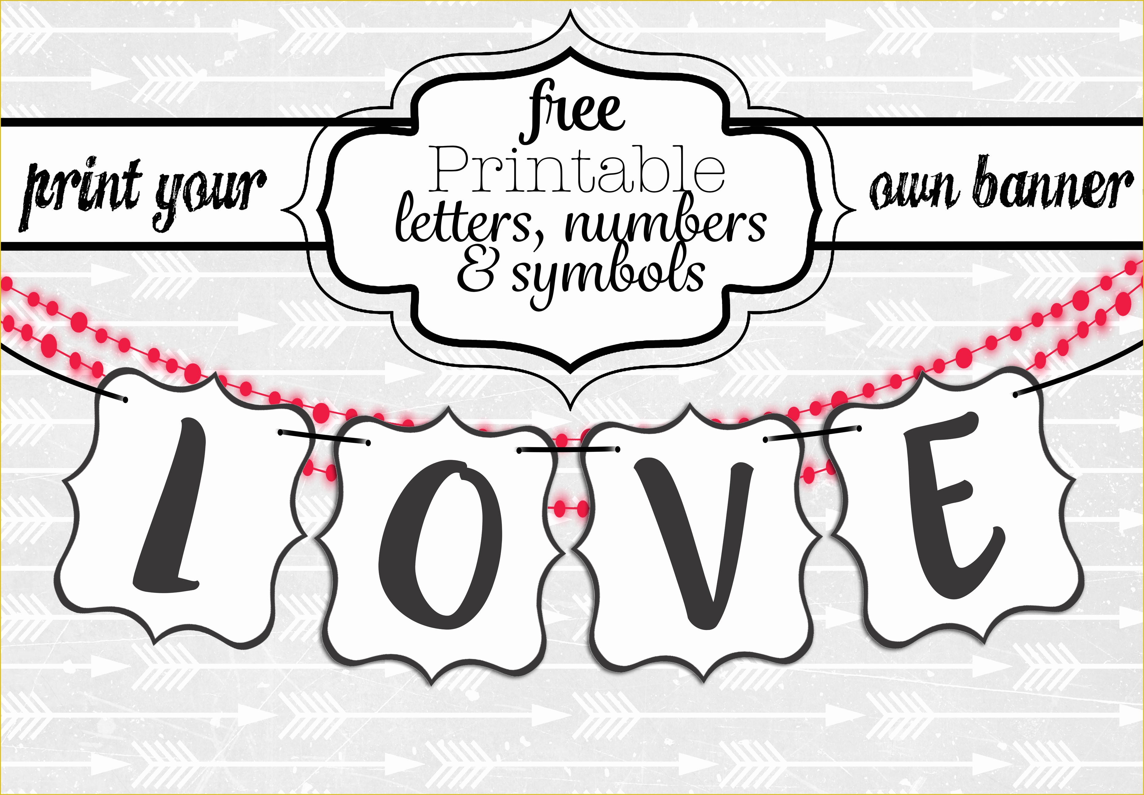 Free Printable Banner Templates for Word Of Free Printable Black and White Banner Letters