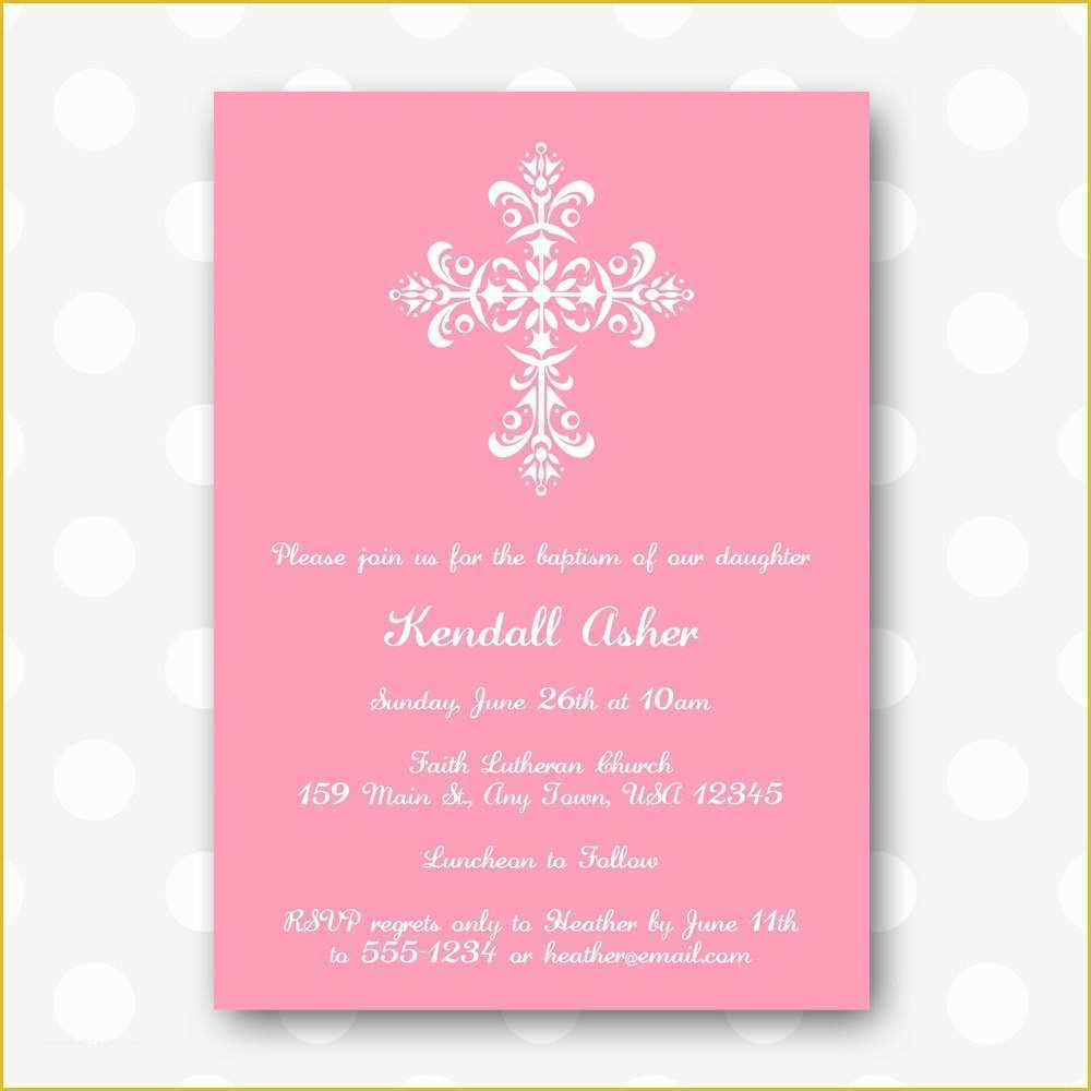 Free Printable Baptism Invitations Templates Of Baptism Invitation Template Yourweek 1caa14eca25e