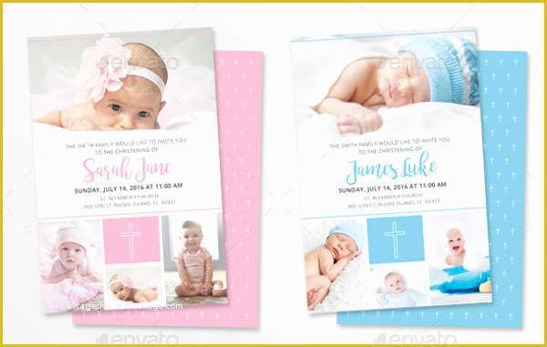 Free Printable Baptism Invitations Templates Of Baptism Invitation Templates 9 Free Psd Vector Ai Eps