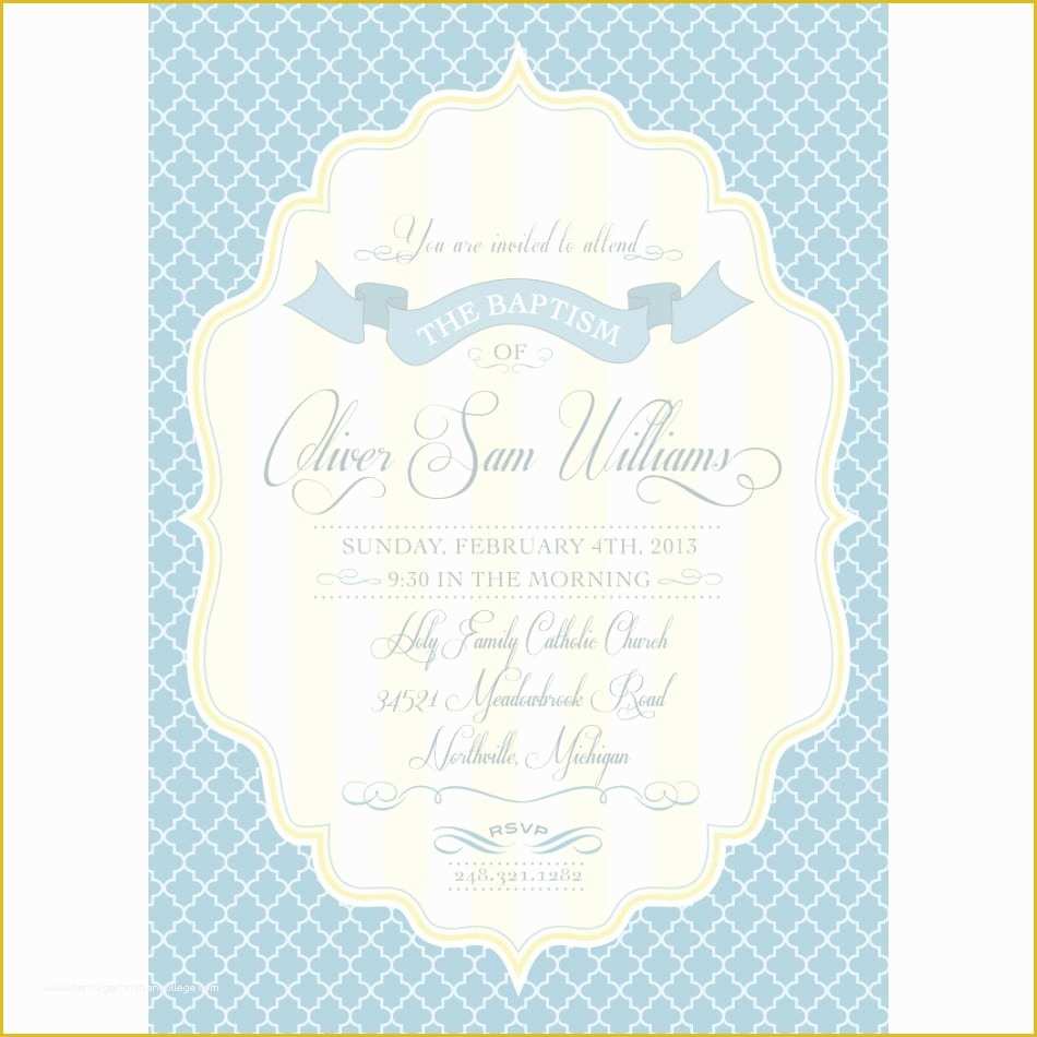 Free Printable Baptism Invitations Templates Of Free Printable Baptism Invitation Template