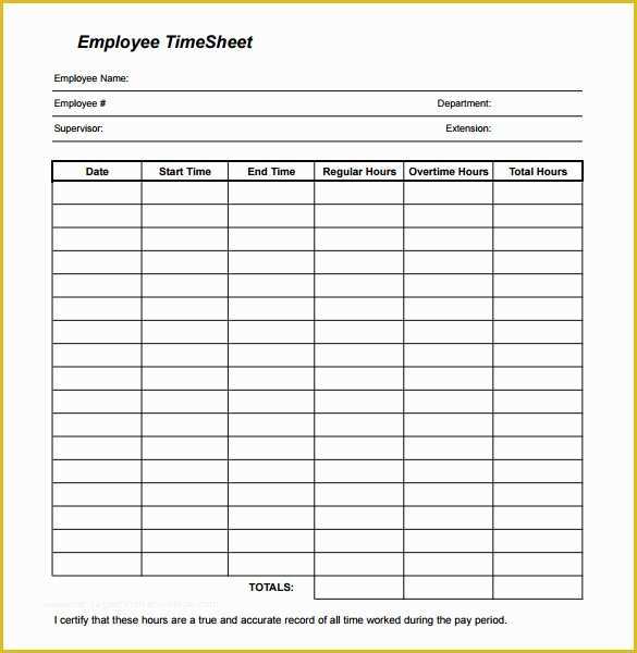 Free Printable Bi Weekly Timesheet Template Of Free Printable Timesheet Template