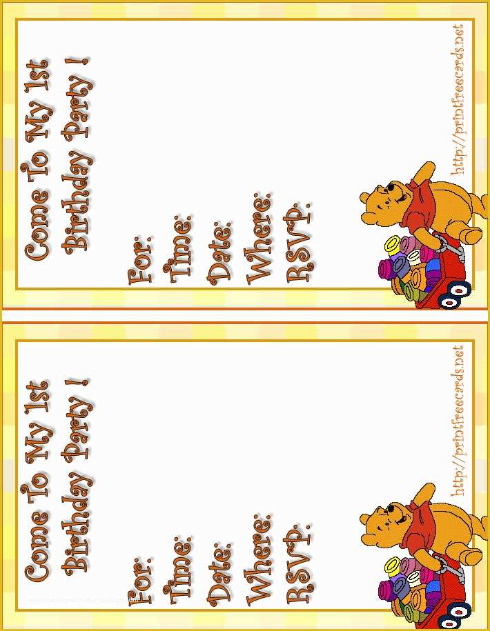 Free Printable Birthday Invitation Cards Templates Of Free Kids Birthday Invitations Free Printable Children S
