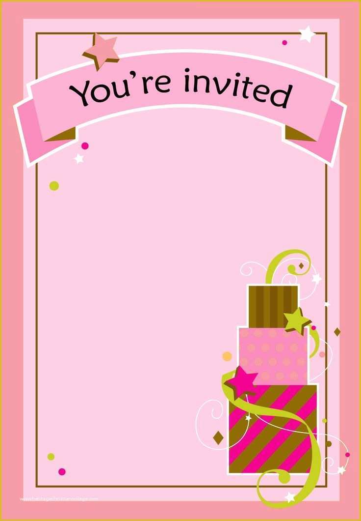 Birthday Invitation Card Template Psd Psd Zone My Xxx Hot Girl