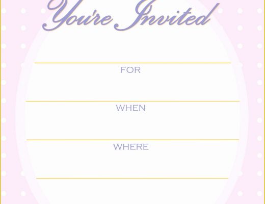Free Printable Birthday Invitation Templates Of Free Printable Party Invitations Free Invitations for A