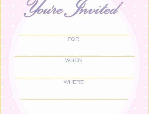 Free Printable Birthday Invitation Templates Of Free Printable Party Invitations Free Invitations for A
