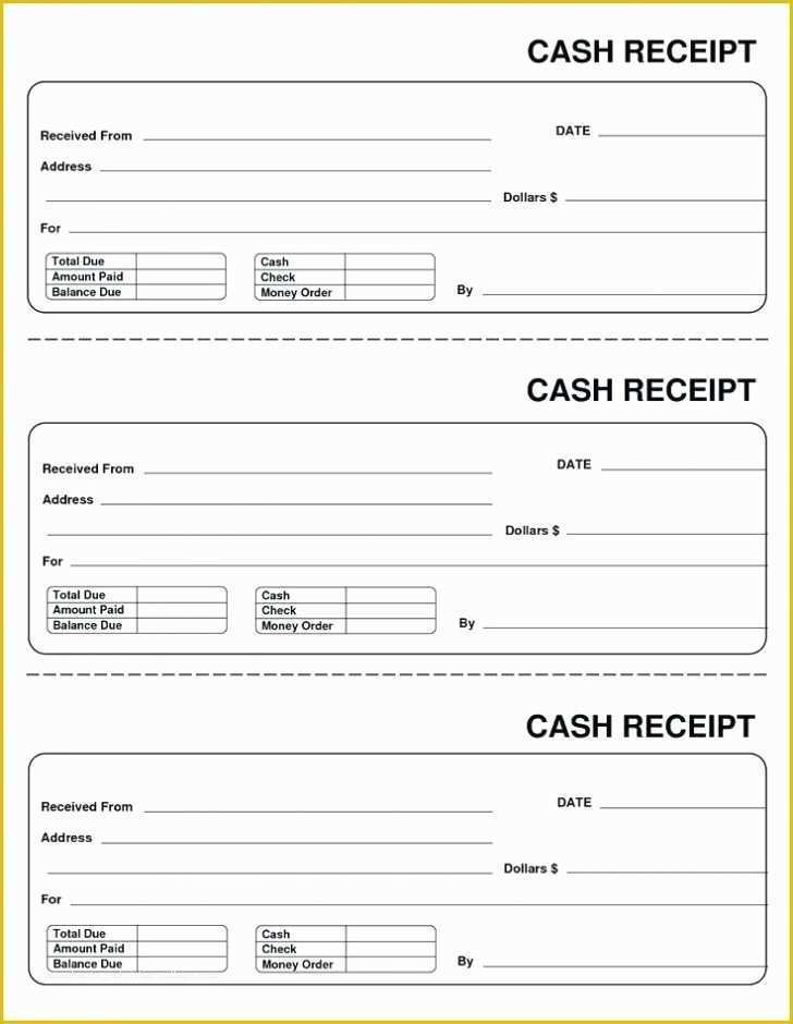 Free Printable Blank Receipt Template Of Free Printable Receipt Template Uk