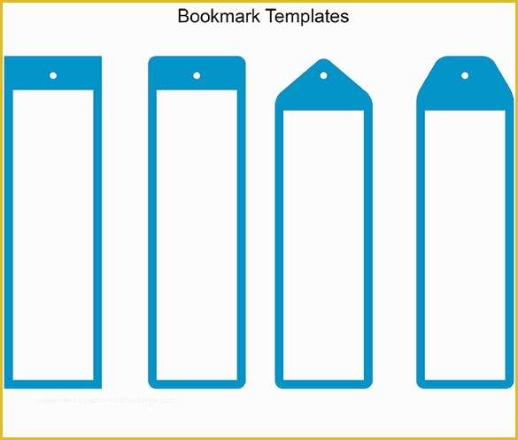 Free Printable Bookmarks Templates Of 18 Bookmark Templates Pdf Doc