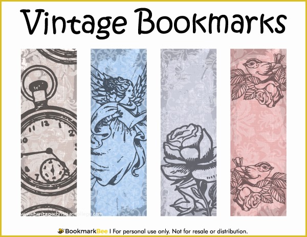Free Printable Bookmarks Templates Of Pin by Muse Printables On Printable Bookmarks at