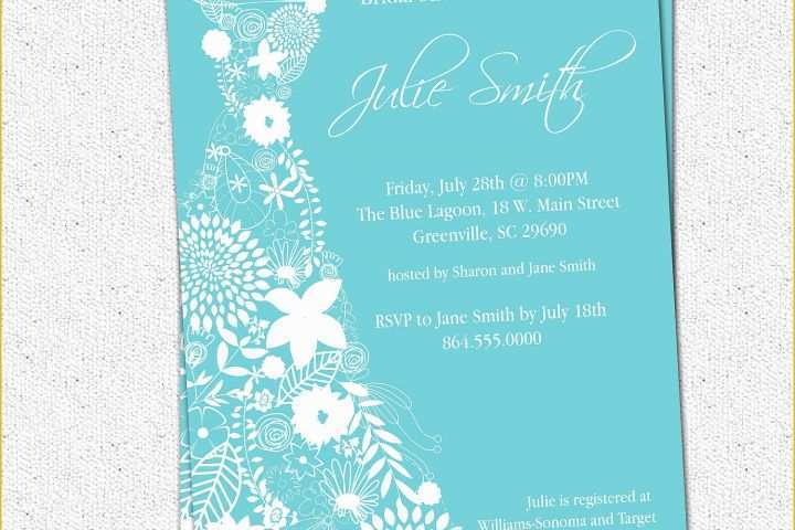 Free Printable Bridal Shower Invitations Templates Of Bridal Shower Invitations Bridal Shower Invitations Free