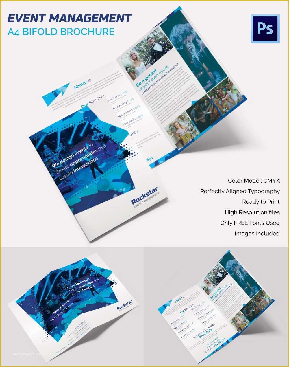 Free Printable Brochure Templates Of 16 event Brochure Templates &amp; Psd Designs