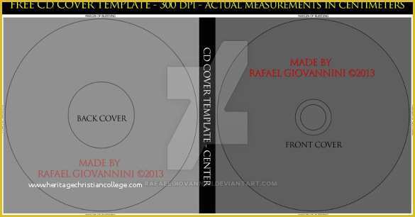 Free Printable Cd Cover Template Of Cd Cover Template 51 Free Psd Eps Word format