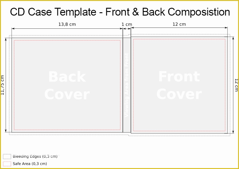 Free Printable Cd Cover Template Of Cd Cover Template Free